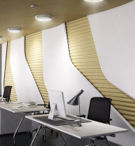 Гипсовая световая 3D панель Zaha Cosmo Wing