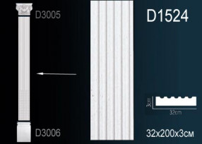 Тело из полиуретана Perfect (D 1524)